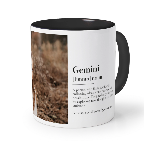 Coloured Mug Black Coloured Mug Black