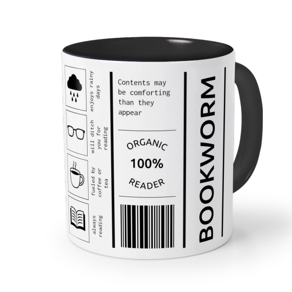 Farbige Tasse Schwarz
