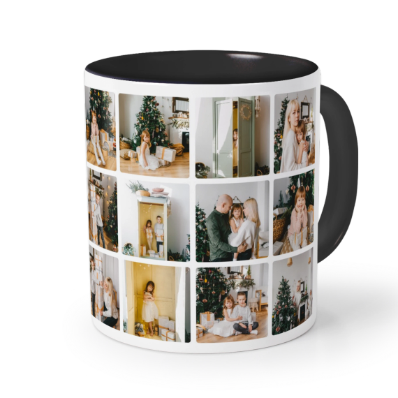 Coloured Mug Black Coloured Mug Black