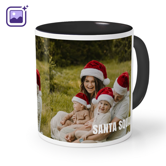 Coloured Mug Black Coloured Mug Black