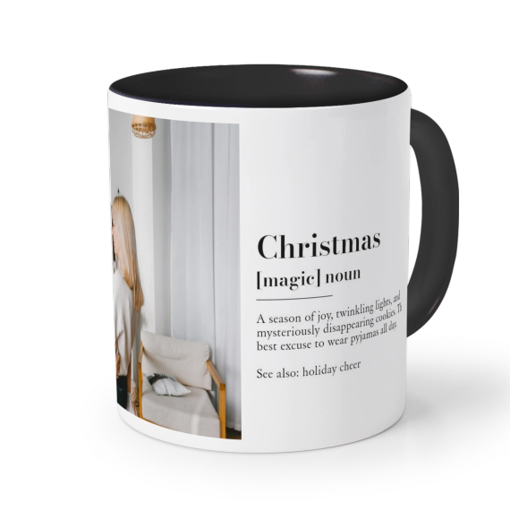 Coloured Mug Black Coloured Mug Black