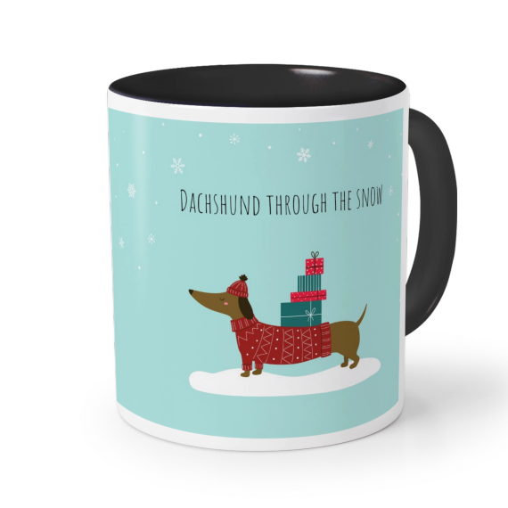 Coloured Mug Black Coloured Mug Black