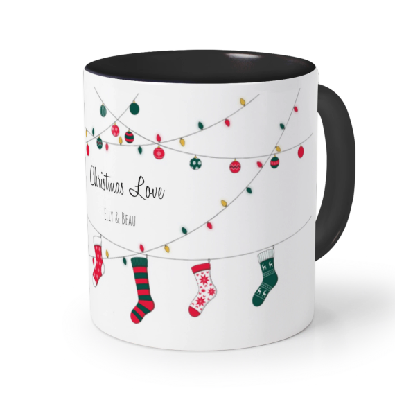 Coloured Mug Black Coloured Mug Black