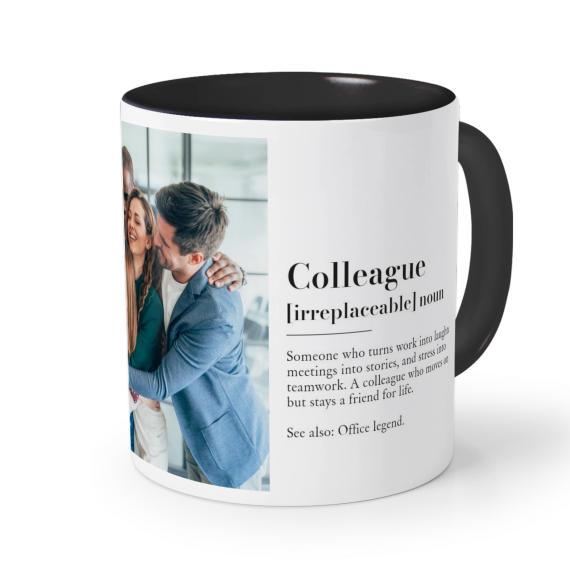 Farbige Tasse Schwarz Farbige Tasse Schwarz