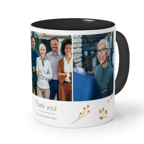 Farbige Tasse Schwarz Farbige Tasse Schwarz