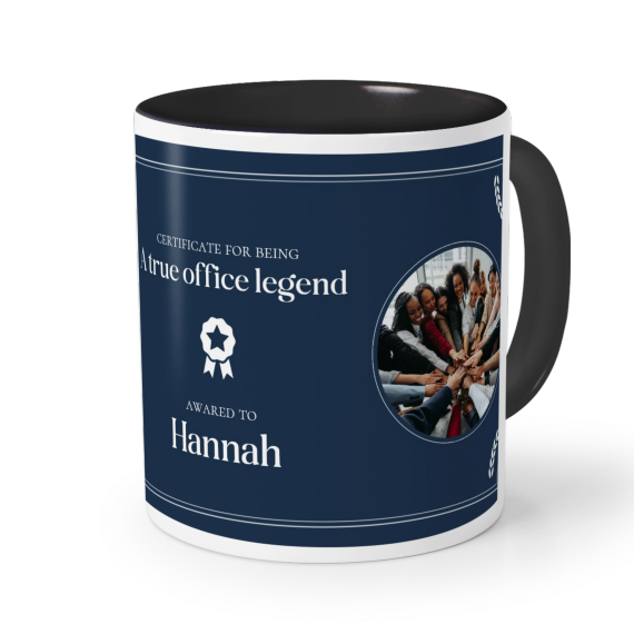 Farbige Tasse Schwarz Farbige Tasse Schwarz