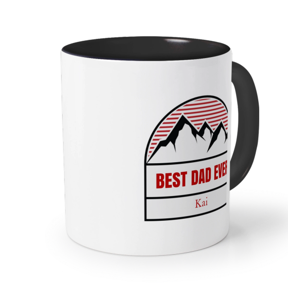 Coloured Mug Black