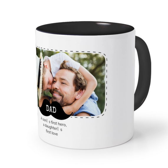 Coloured Mug Black
