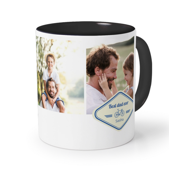 Coloured Mug Black Coloured Mug Black