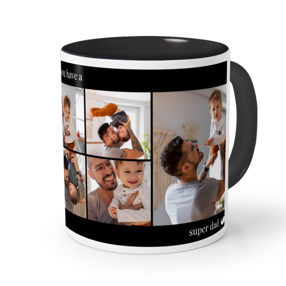 Coloured Mug Black Coloured Mug Black