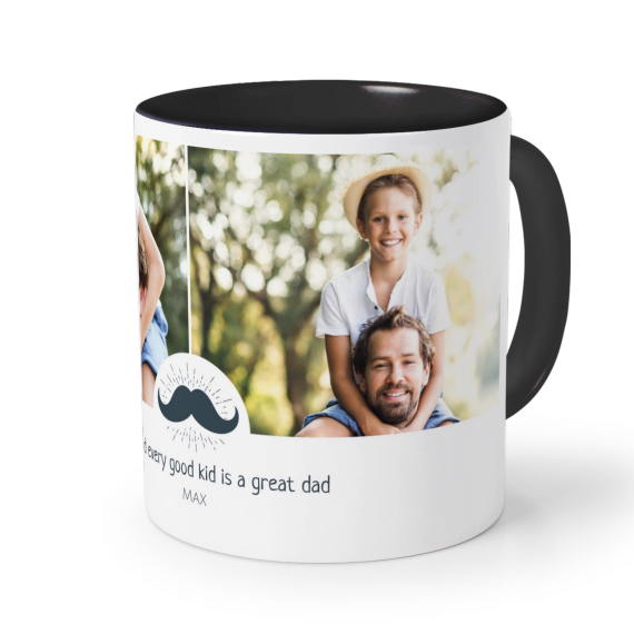 Coloured Mug Black Coloured Mug Black