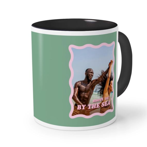 Mugg med fÀrg Svart Mugg med fÀrg Svart