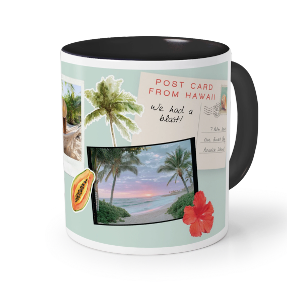 Coloured Mug Black Coloured Mug Black