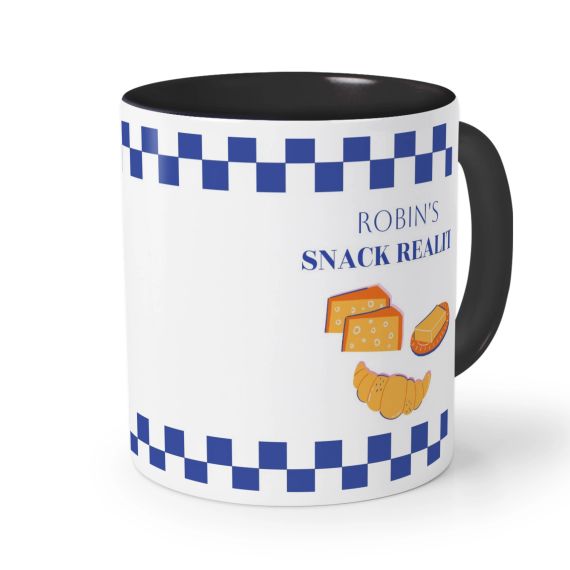 Mugg med fÀrg Svart Mugg med fÀrg Svart
