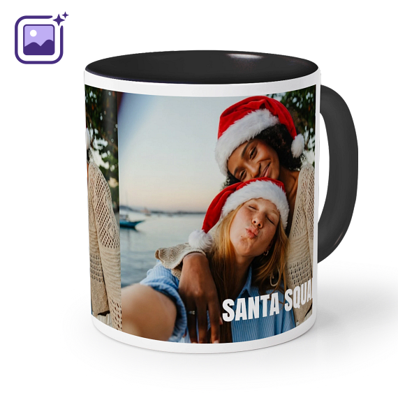 Bold Text Full Photo Filter Xmas Hat Bold Text Full Photo Filter Xmas Hat