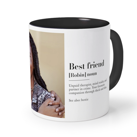 Coloured Mug Black Coloured Mug Black