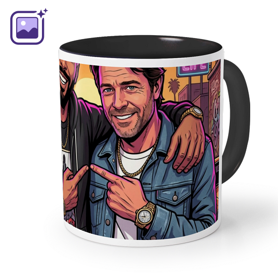 Coloured Mug Black