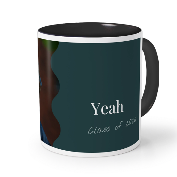 Coloured Mug Black Coloured Mug Black