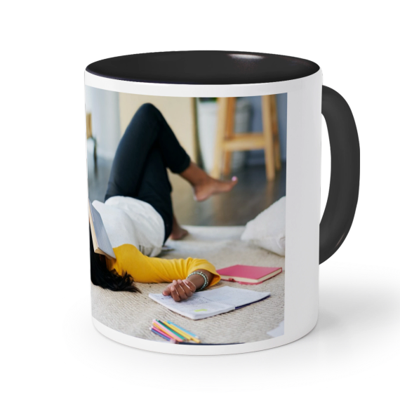 Coloured Mug Black Coloured Mug Black