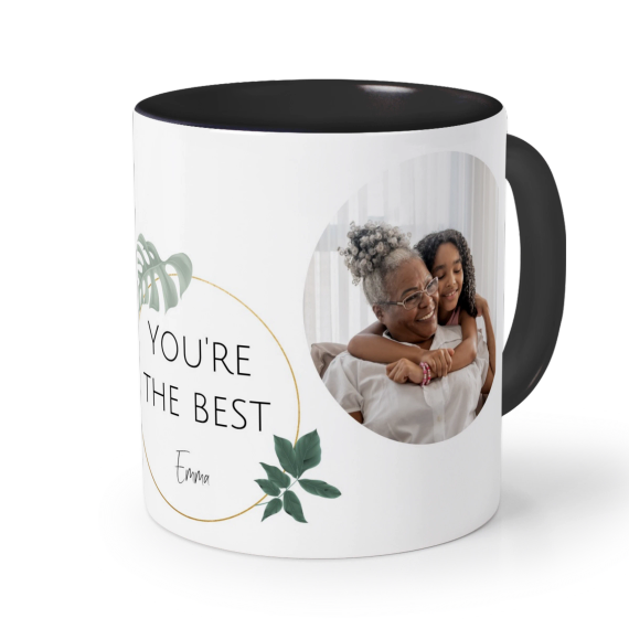 Coloured Mug Black Coloured Mug Black