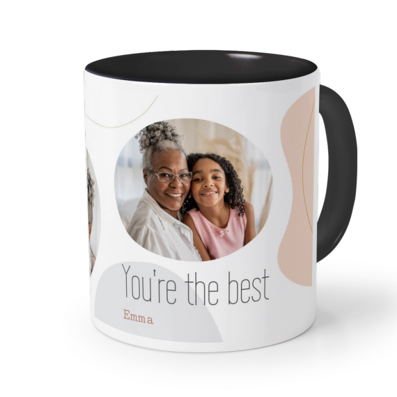Coloured Mug Black Coloured Mug Black