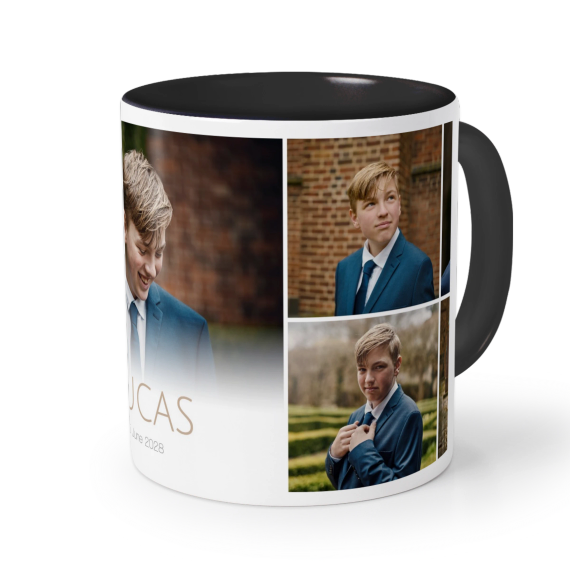 Coloured Mug Black Coloured Mug Black