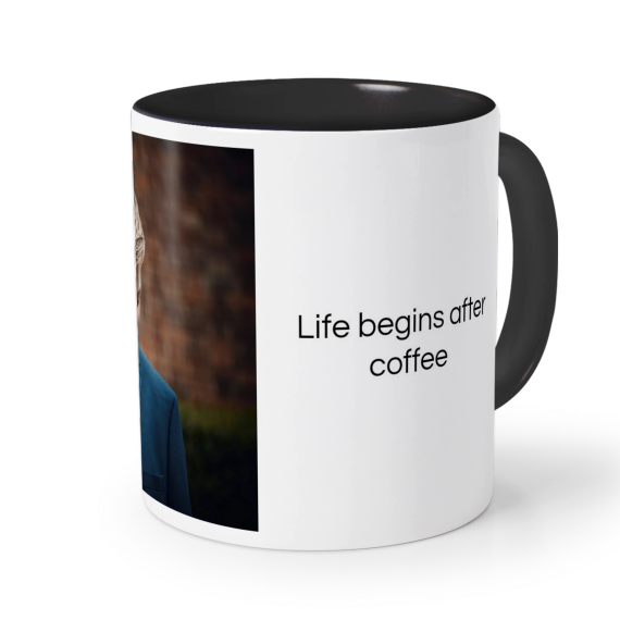 Coloured Mug Black Coloured Mug Black