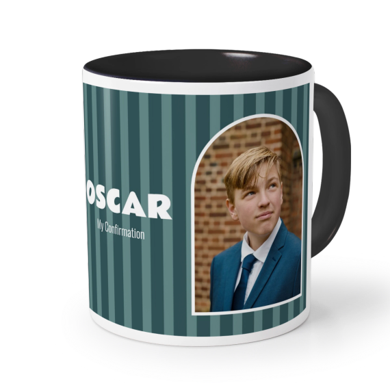 Coloured Mug Black Coloured Mug Black