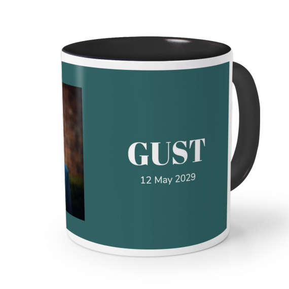 Coloured Mug Black Coloured Mug Black