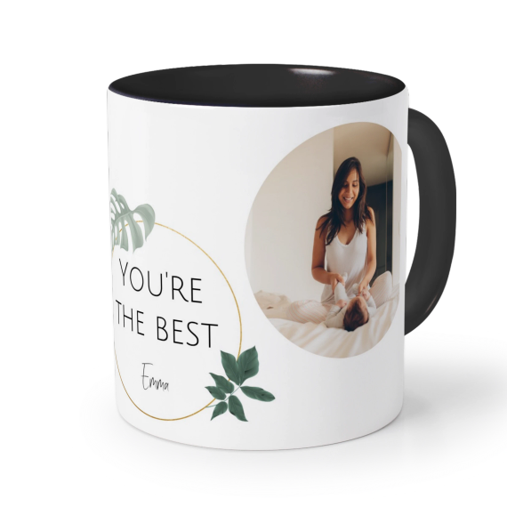 Coloured Mug Black Coloured Mug Black