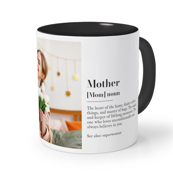 Coloured Mug Black Coloured Mug Black