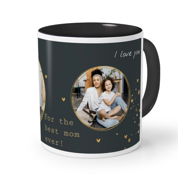 Coloured Mug Black Coloured Mug Black