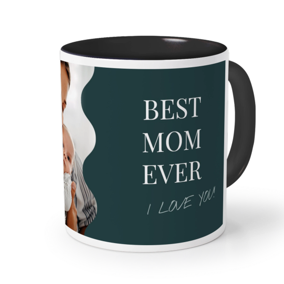 Coloured Mug Black Coloured Mug Black