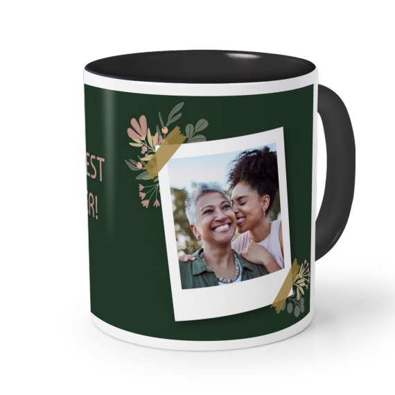 Coloured Mug Black Coloured Mug Black