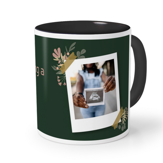 Coloured Mug Black Coloured Mug Black