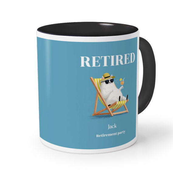 Coloured Mug Black Coloured Mug Black