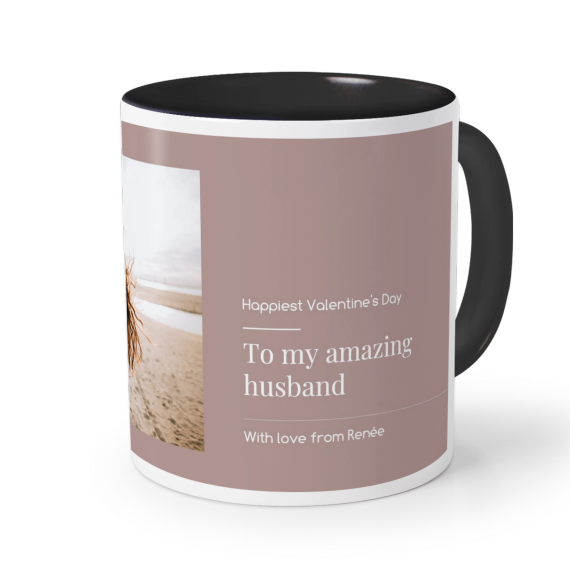 Coloured Mug Black Coloured Mug Black