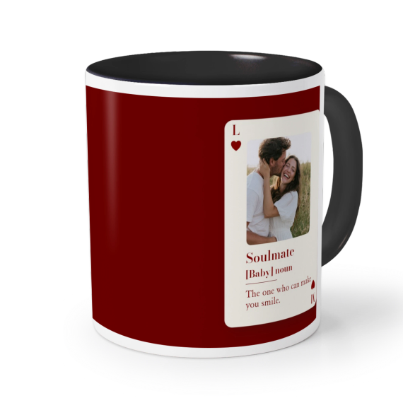 Farbige Tasse Schwarz