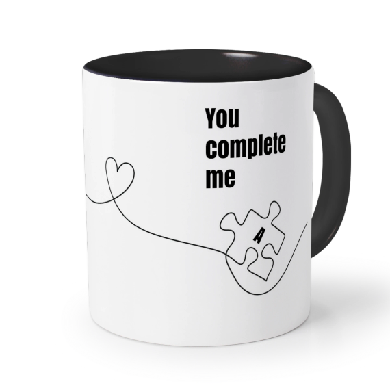 Coloured Mug Black Coloured Mug Black