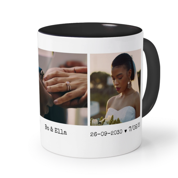 Farbige Tasse Schwarz