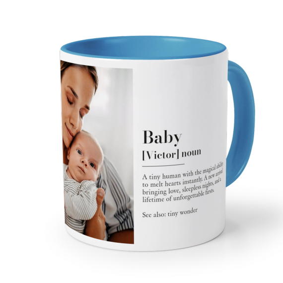 Colored Mug Blue Colored Mug Blue
