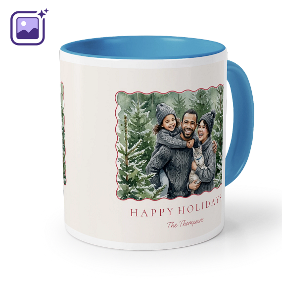 Colored Mug Blue Colored Mug Blue