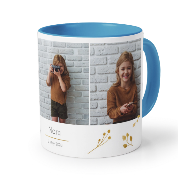 Colored Mug Blue Colored Mug Blue
