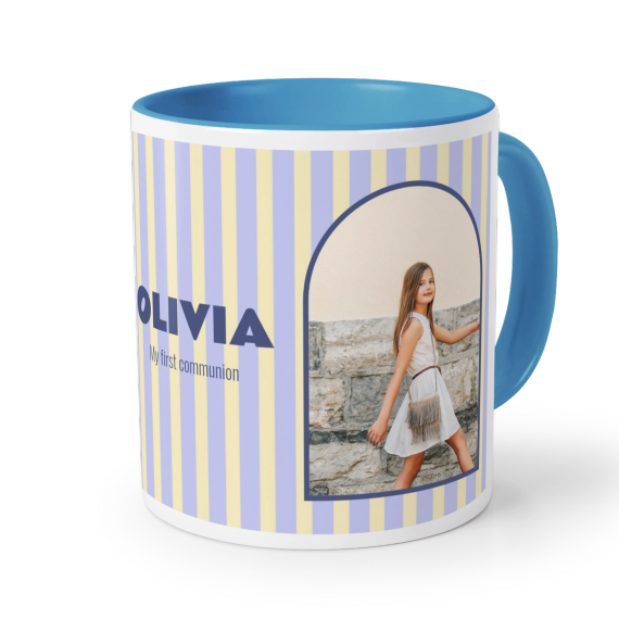 Colored Mug Blue Colored Mug Blue