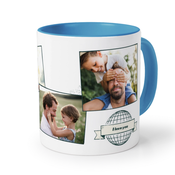 Colored Mug Blue Colored Mug Blue