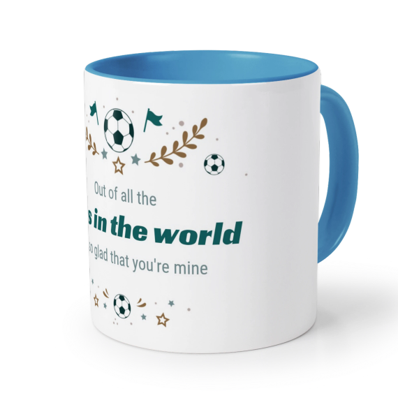 Colored Mug Blue Colored Mug Blue