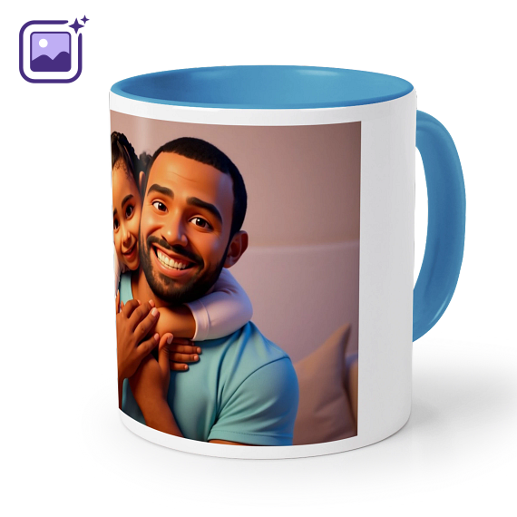 Colored Mug Blue Colored Mug Blue