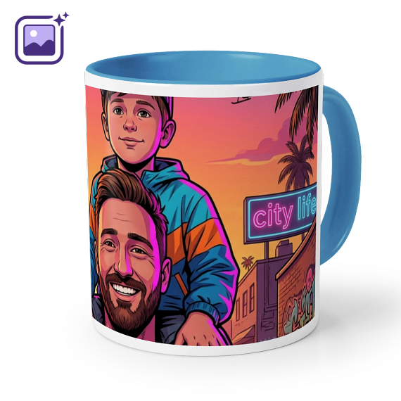 Colored Mug Blue