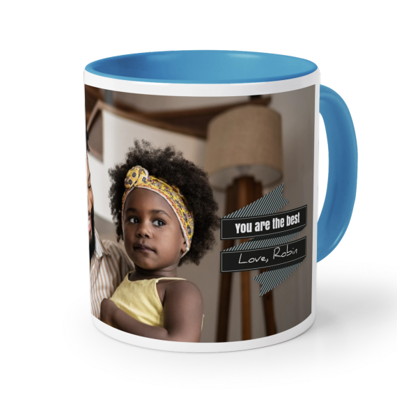 Colored Mug Blue Colored Mug Blue