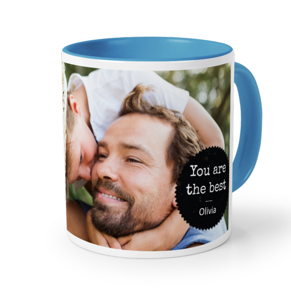 Colored Mug Blue Colored Mug Blue